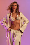 Camisa Linho Seashells Sand Dune