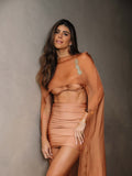 Pré-Venda! Blusa Capa Mullet Caramelo Wild Stone