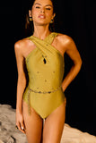 Maiô Golden & Glow Pistache