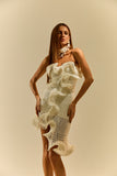 VESTIDO SIRÈNE RUFFLED GLOW