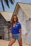Polo De Tricot Born Iconic Azul