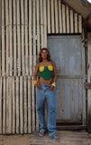Cropped Crochê Puro Suco Do Brasil