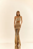 VESTIDO GOLDEN OCEAN GODDESS