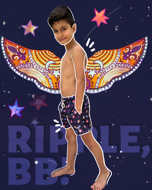 Shorts Masculino Infantil Místico - Coleção Sertão Místico