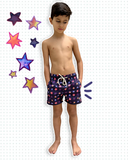 Shorts Masculino Infantil Místico - Coleção Sertão Místico