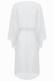 Saída De Praia Kaftan Branca