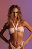 Top Tomara Que Caia Seashells Shell Pink Blush