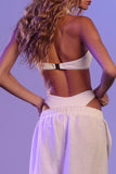 Top Tomara Que Caia Seashells Pearl Off-White