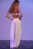 Calça Linho Seashells Pearl Off-White