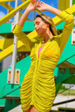 Chemise Franzida Brilliant Lime - Coleção Back to Shine