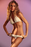Calcinha Larga Drapê Seashells Pearl Off-White