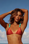 Top Cortininha Terracota Wild Stone