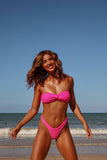 Calcinha Asa Delta Pink Chiclete - Por Juju Norremose