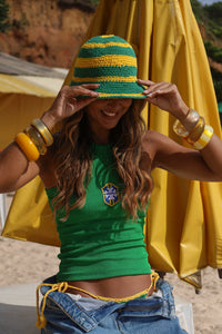 Regata Anarruga Brasil Core Verde