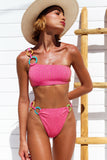 Calcinha Hot Pants Argolas Pink Glow- Coleção Back To Shine
