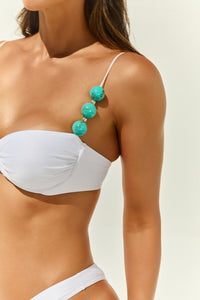 Top Meia Taça Wild Stone Branco