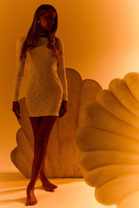 Vestido Off-White - Mermaid Dream