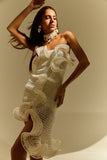 VESTIDO SIRÈNE RUFFLED GLOW