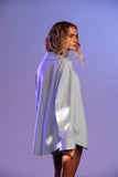 Camisa Linho Seashells Sea Breeze Blue