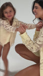 Stories de Camisa Tule Floral Pérola - Infantil