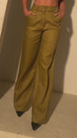 Stories de Calça Alfaiataria de Linho Golden & Glow Pistache