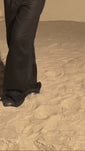 Stories de Calça Alfaiataria de Linho Golden & Glow Preto