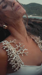 Stories de Maiô Off White - com alça Bege