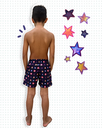Shorts Masculino Infantil Místico - Coleção Sertão Místico
