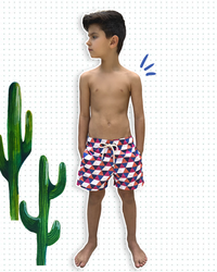 Shorts Masculino Infantil Trip - Coleção Sertão Místico