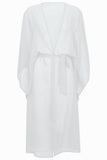 Saída De Praia Kaftan Branca